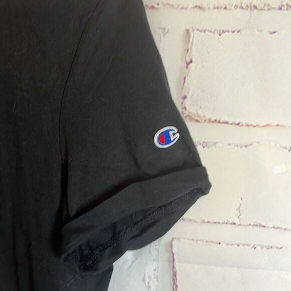 Girls Large Champion Tie Front Cap Sleeve TShirt NWT - Picture 4 of 9